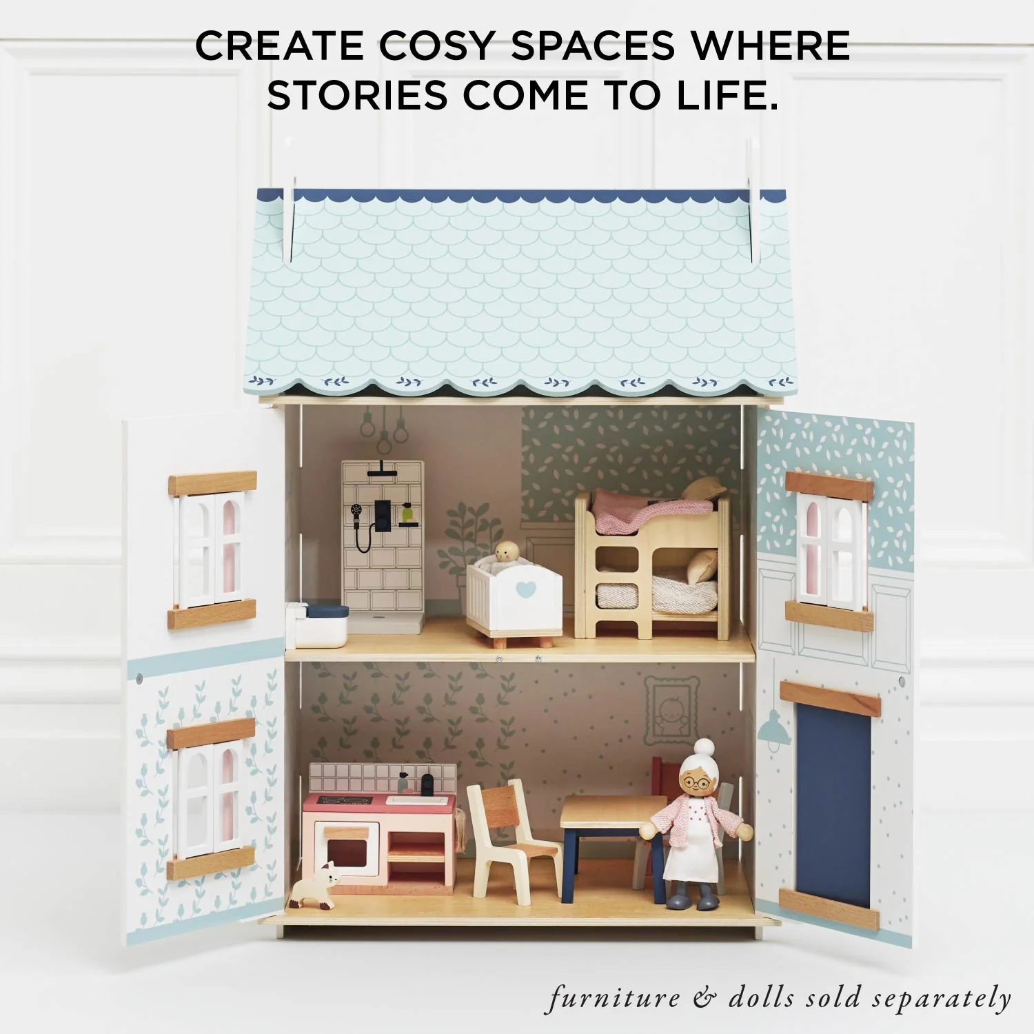 Bluebelle Wooden Dolls House - Image 6