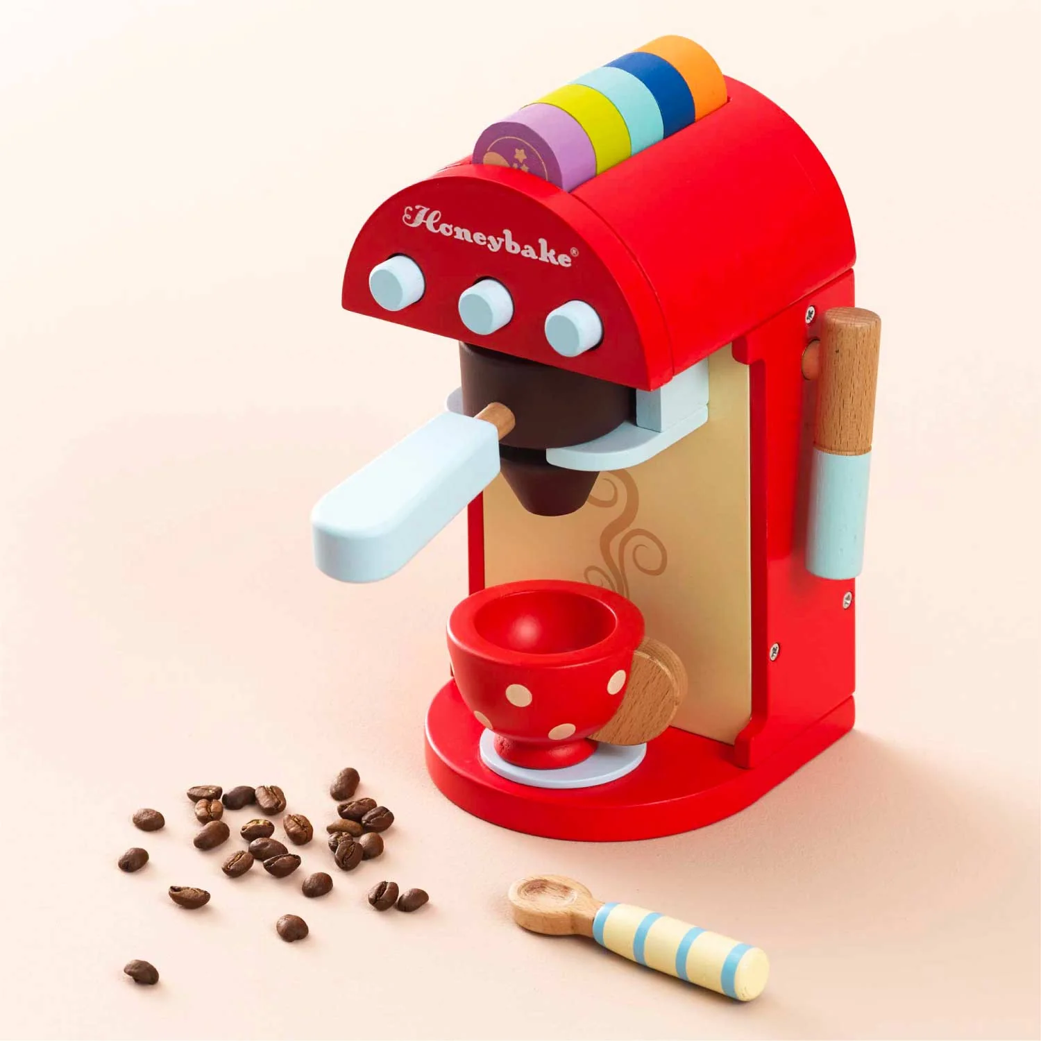 Wooden Toy Coffee Machine & Cup - Image 6