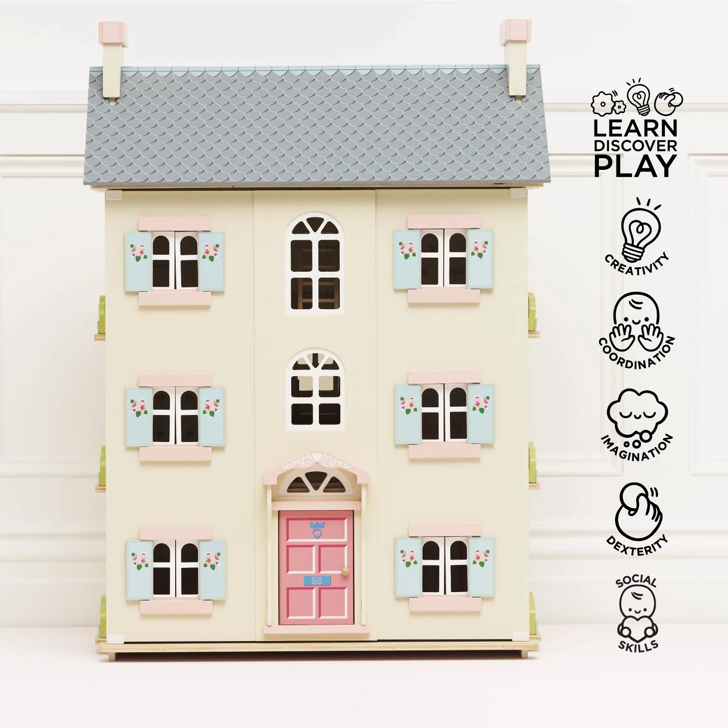 Cherry Tree Hall Wooden Dolls House - Image 4