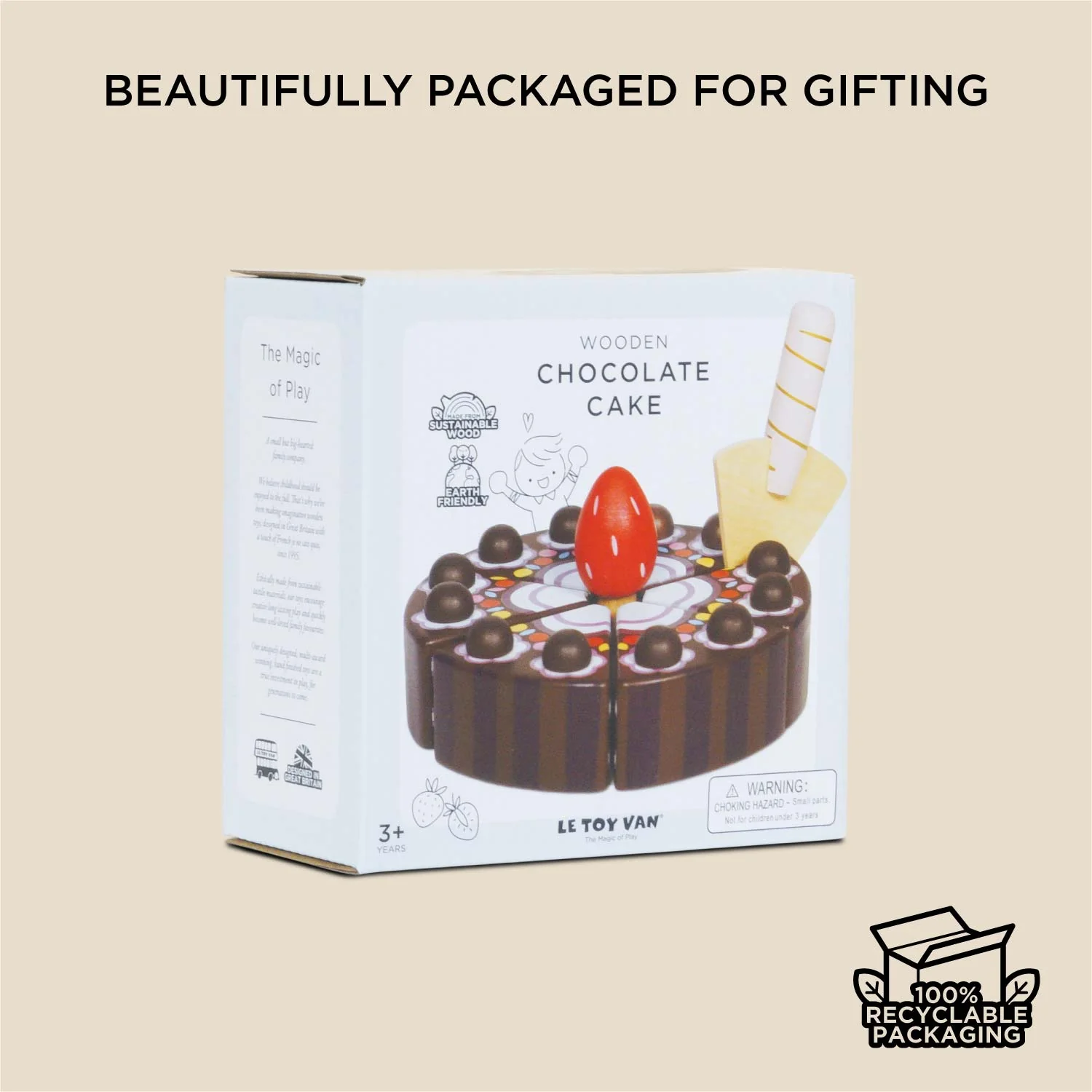 Chocolate Gateau Sliceable Cake - Image 7