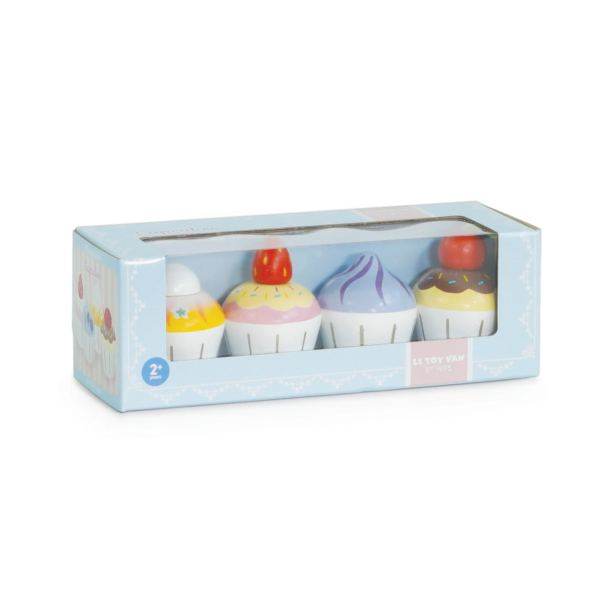 Wooden Cupcake Play Food Set - Image 6