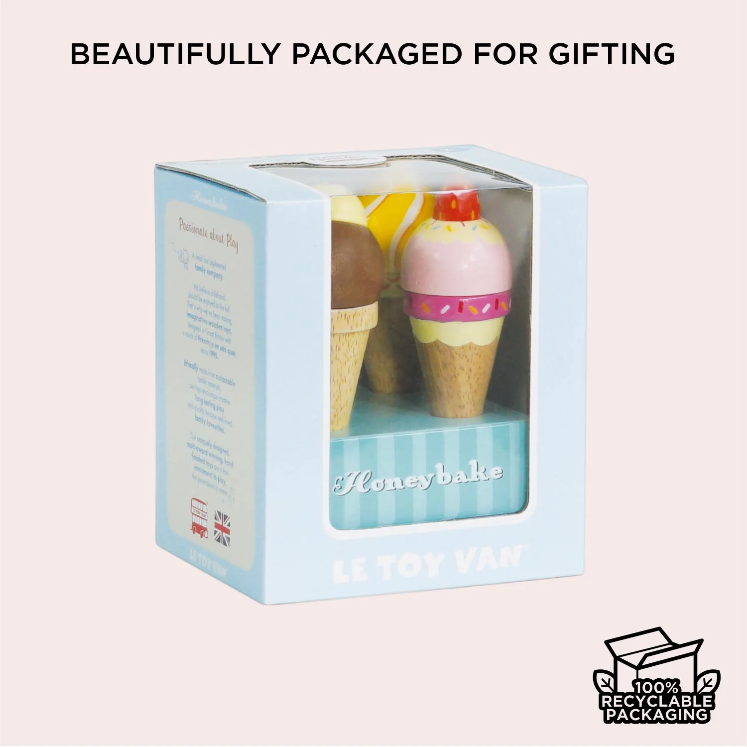 Wooden Ice Cream Cones Set - Image 8