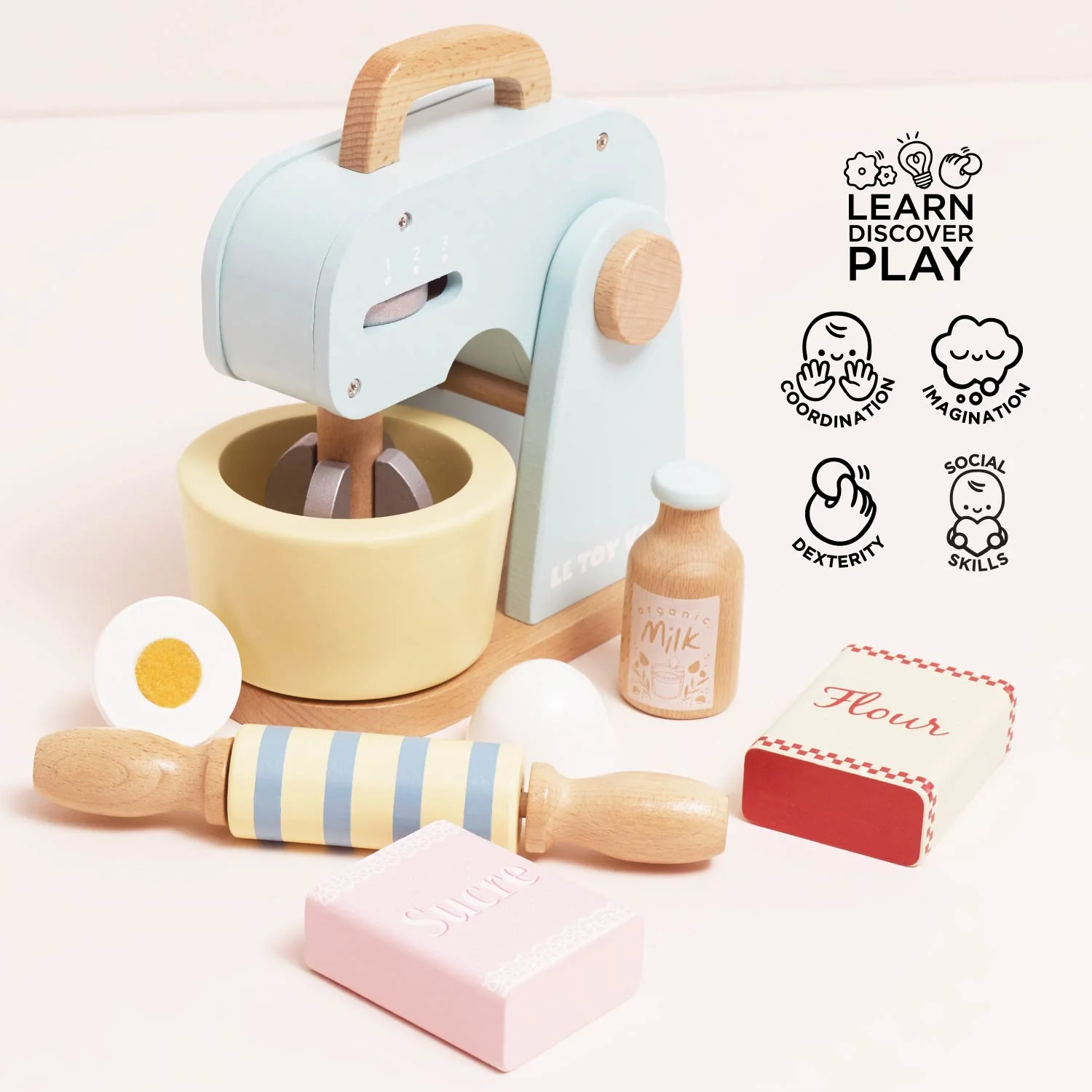 Bakers Mixer Set and Accessories - Image 3