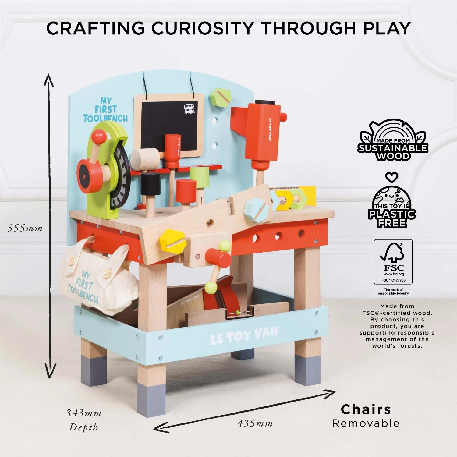 Wooden Tool Bench - Image 6