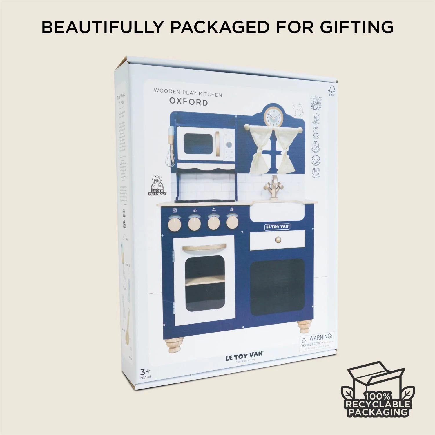 Oxford Wooden Play Kitchen - Image 9