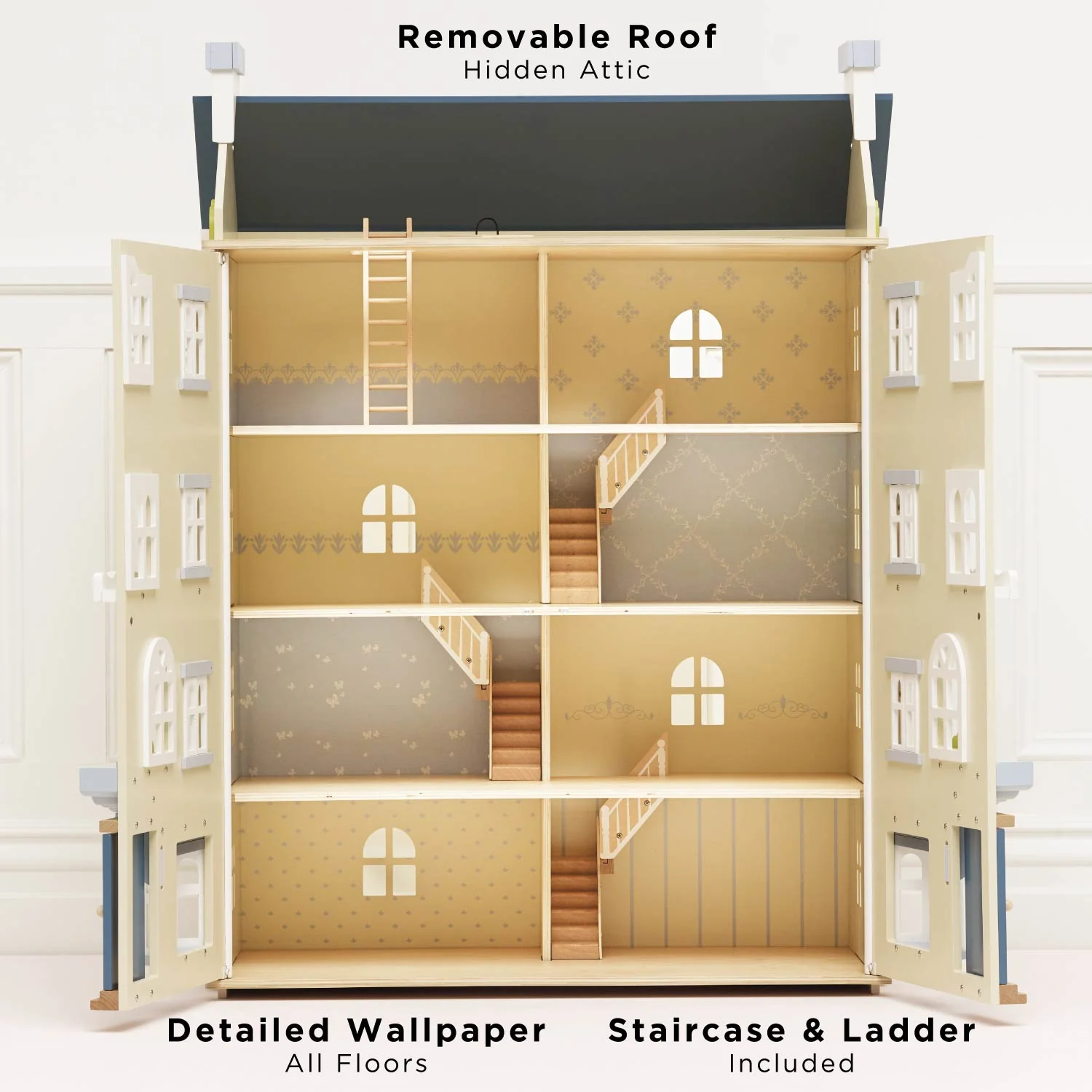 Palace Wooden Dolls House - Image 3