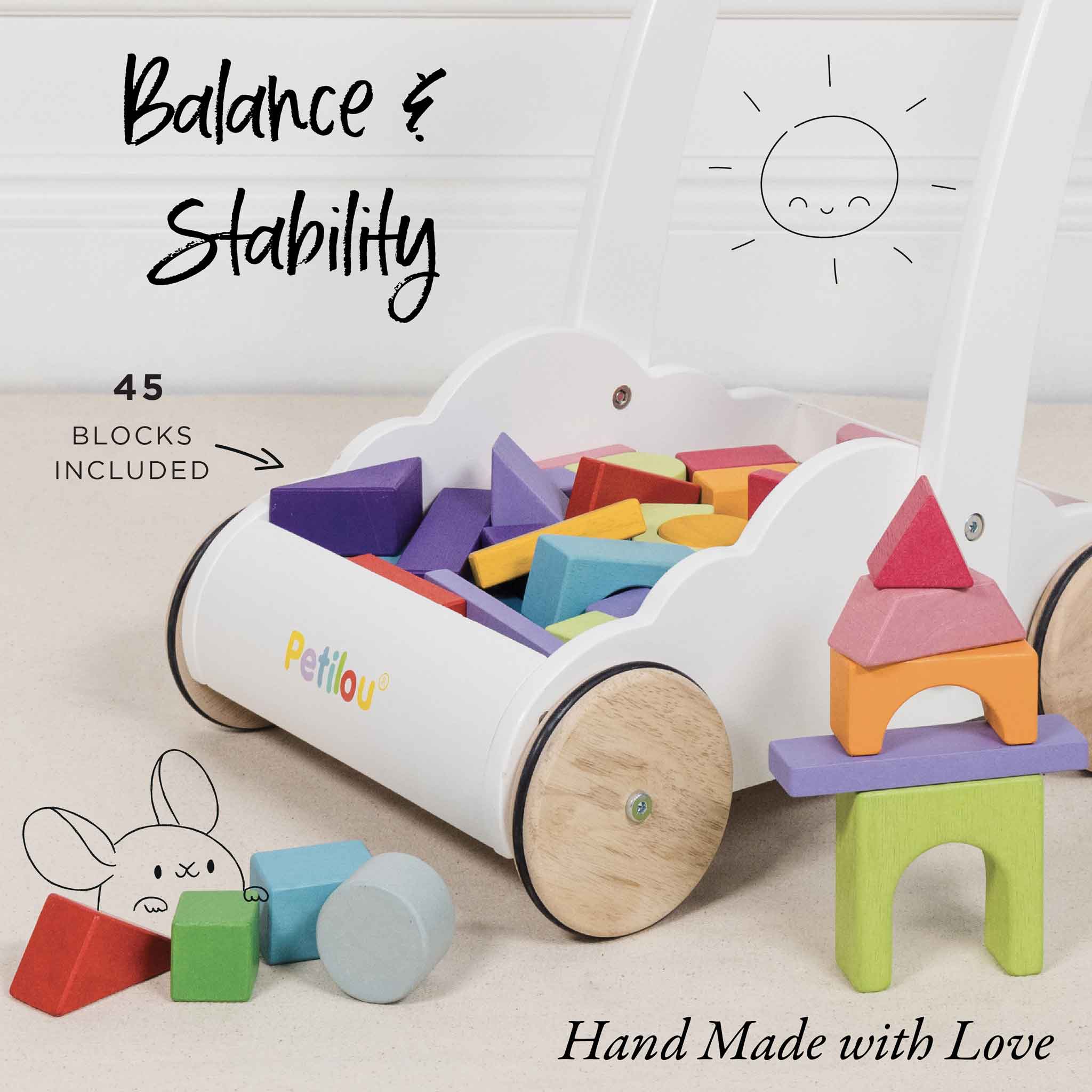 Rainbow Baby Walker & Puzzles - Image 3