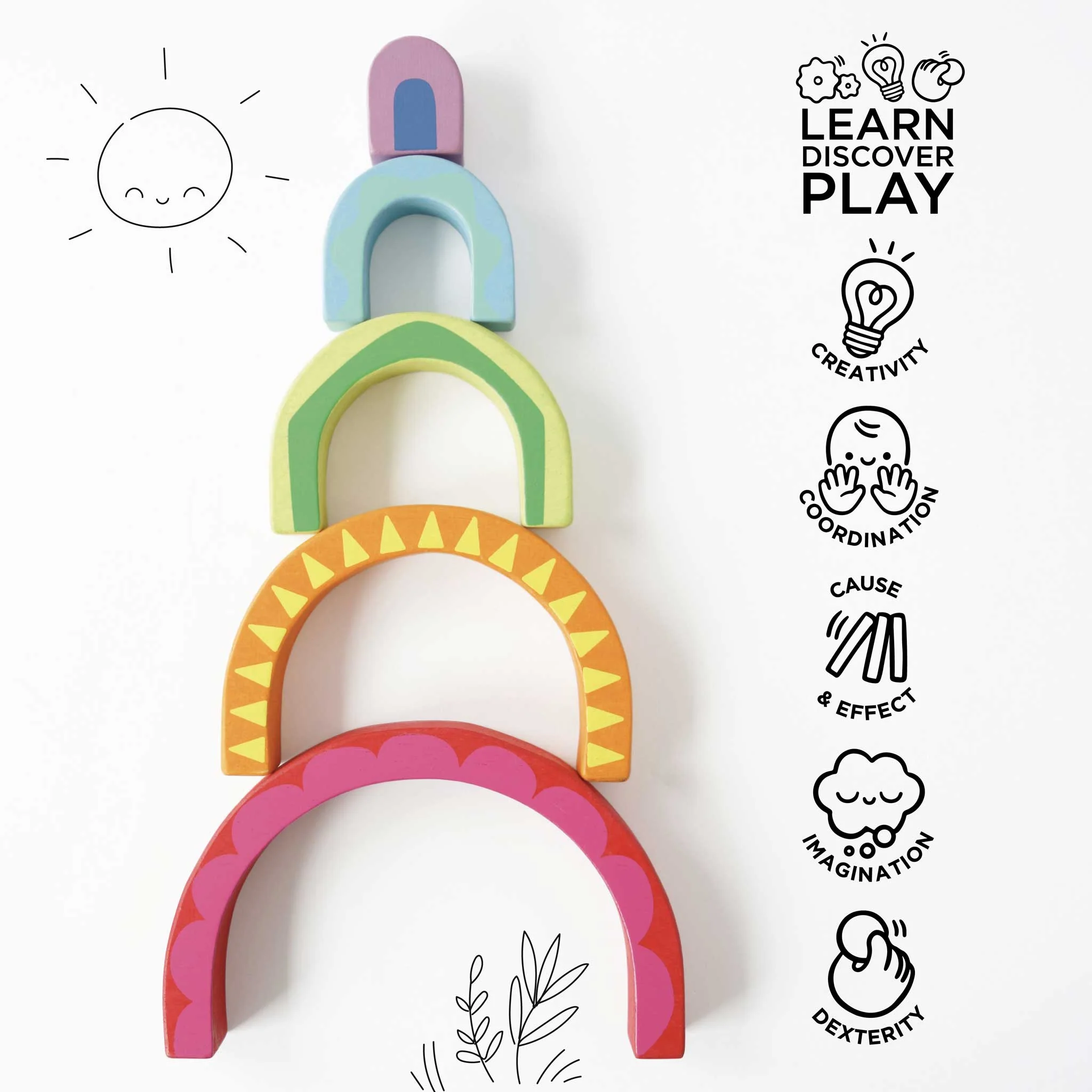 Rainbow Tunnel Toy - Image 6