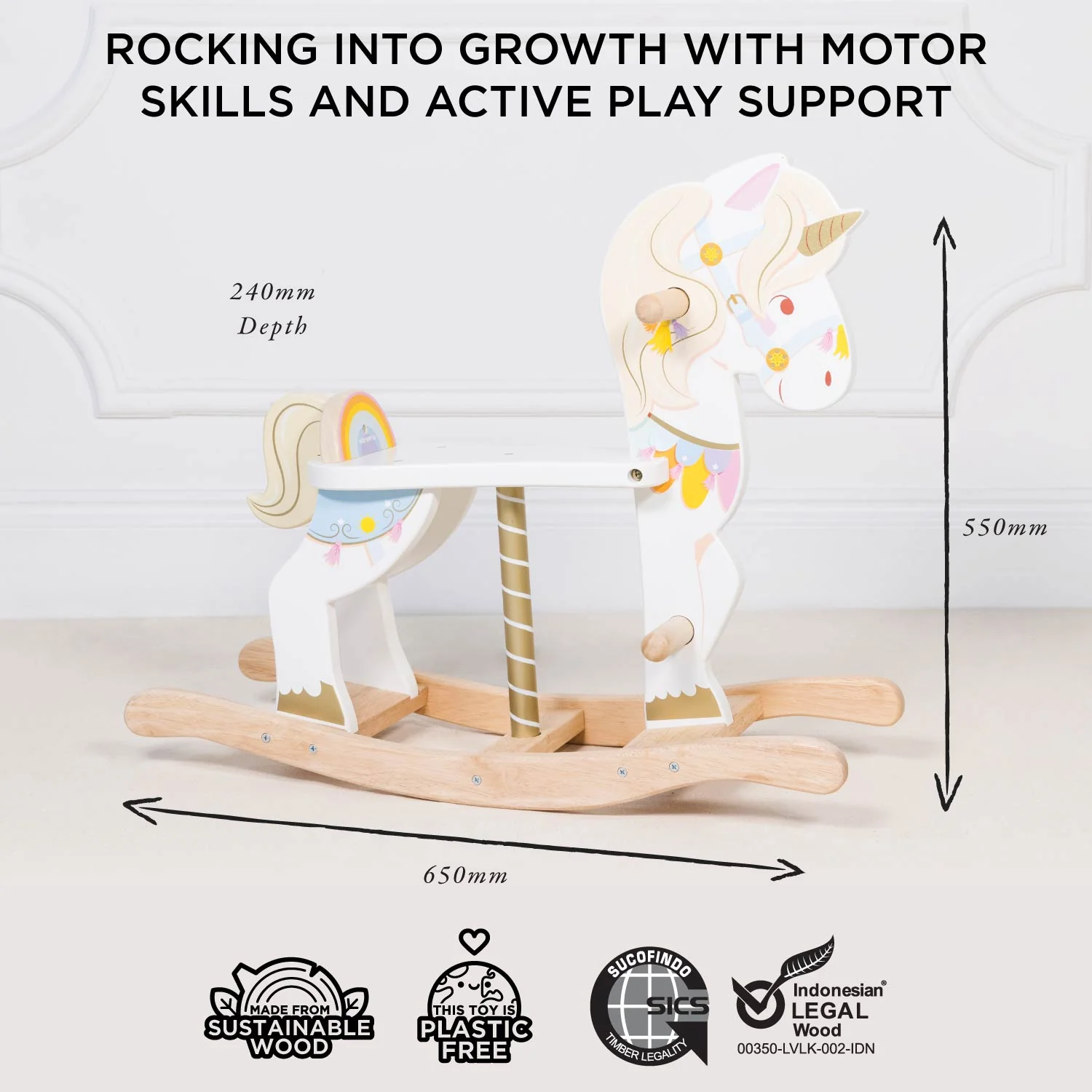 Magical Rocking Unicorn Carousel - Image 4