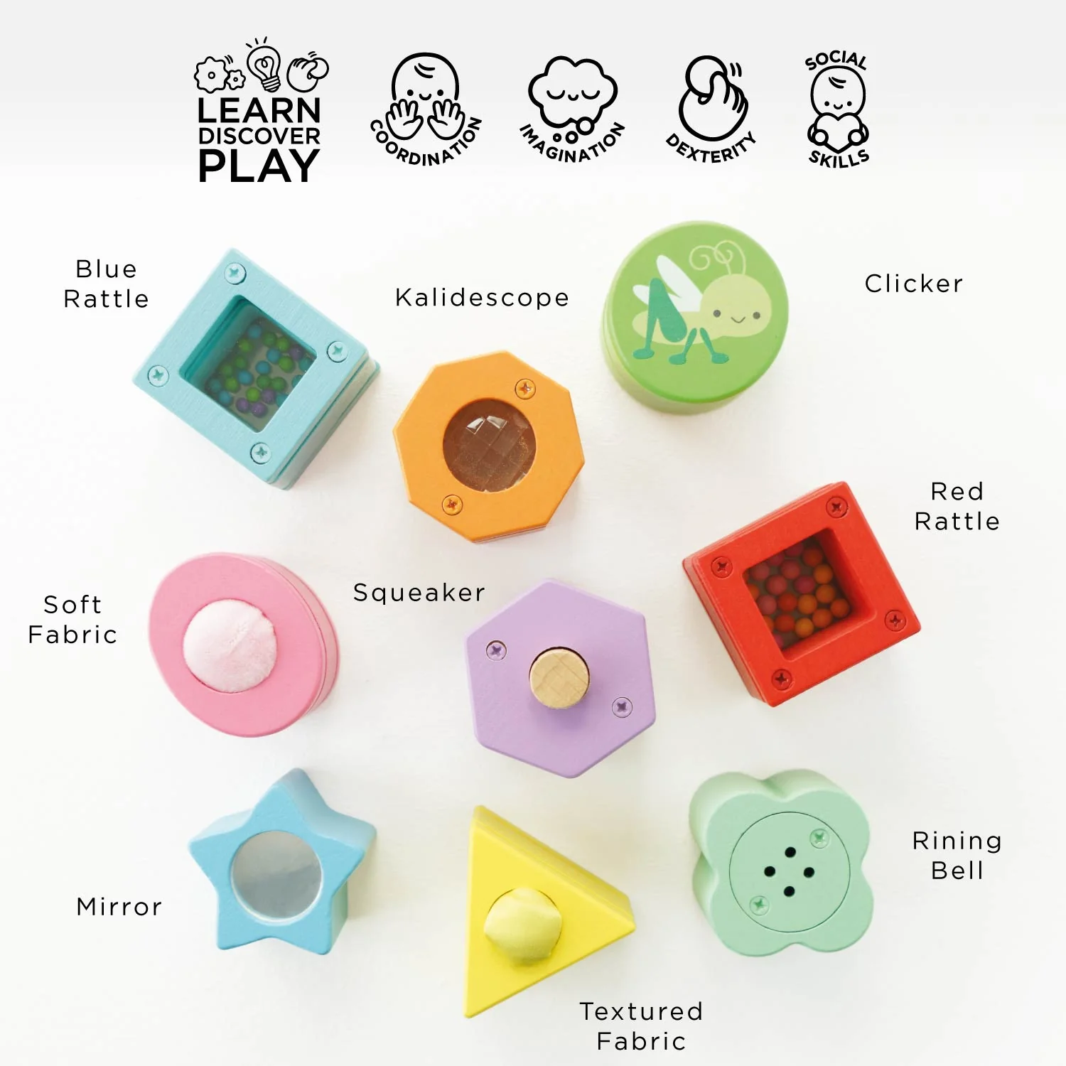 Rainbow Sensory Shape Sorter - Image 3