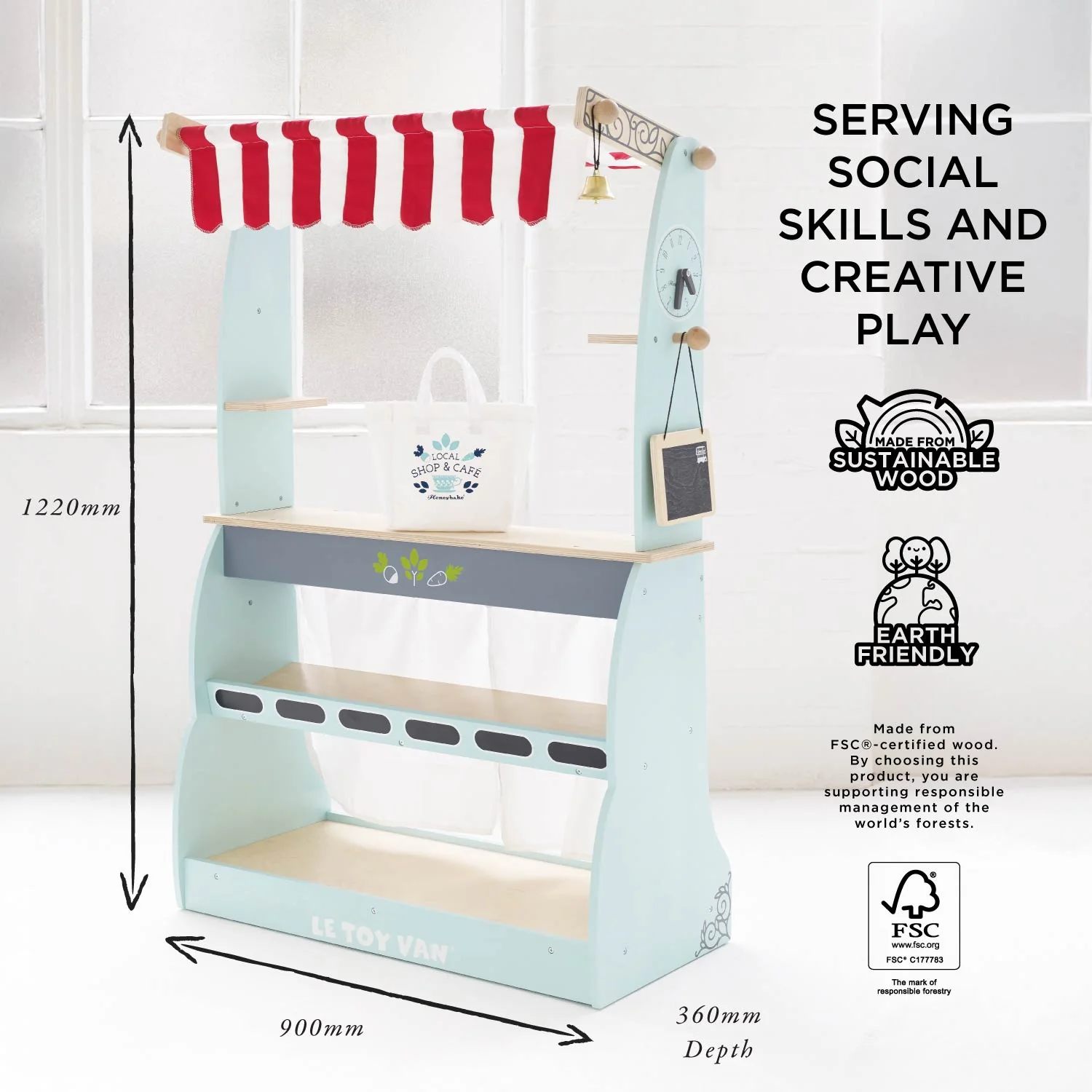 Shop & Cafe Market Stand - Image 5