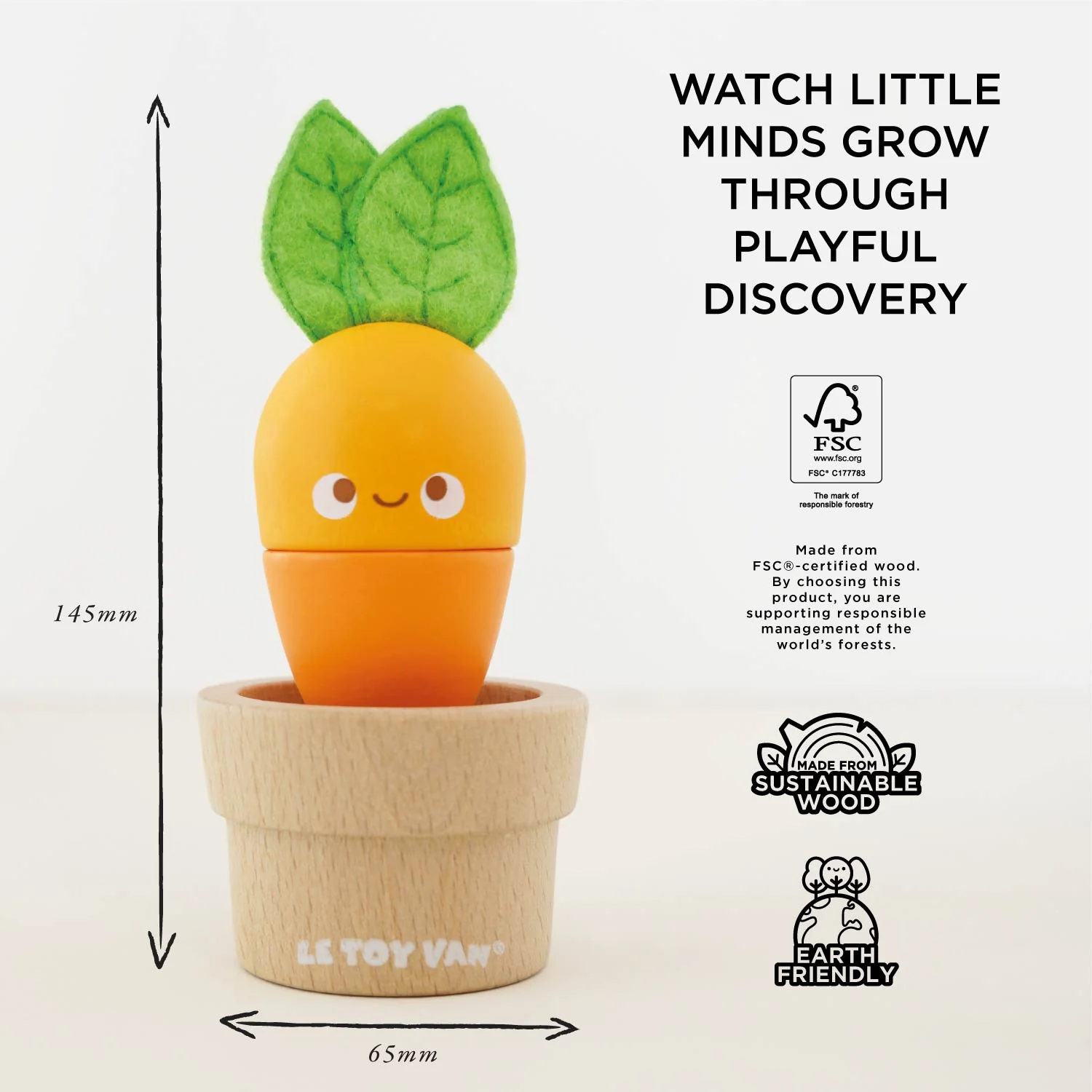 Stacking Wooden Veggies - Image 7