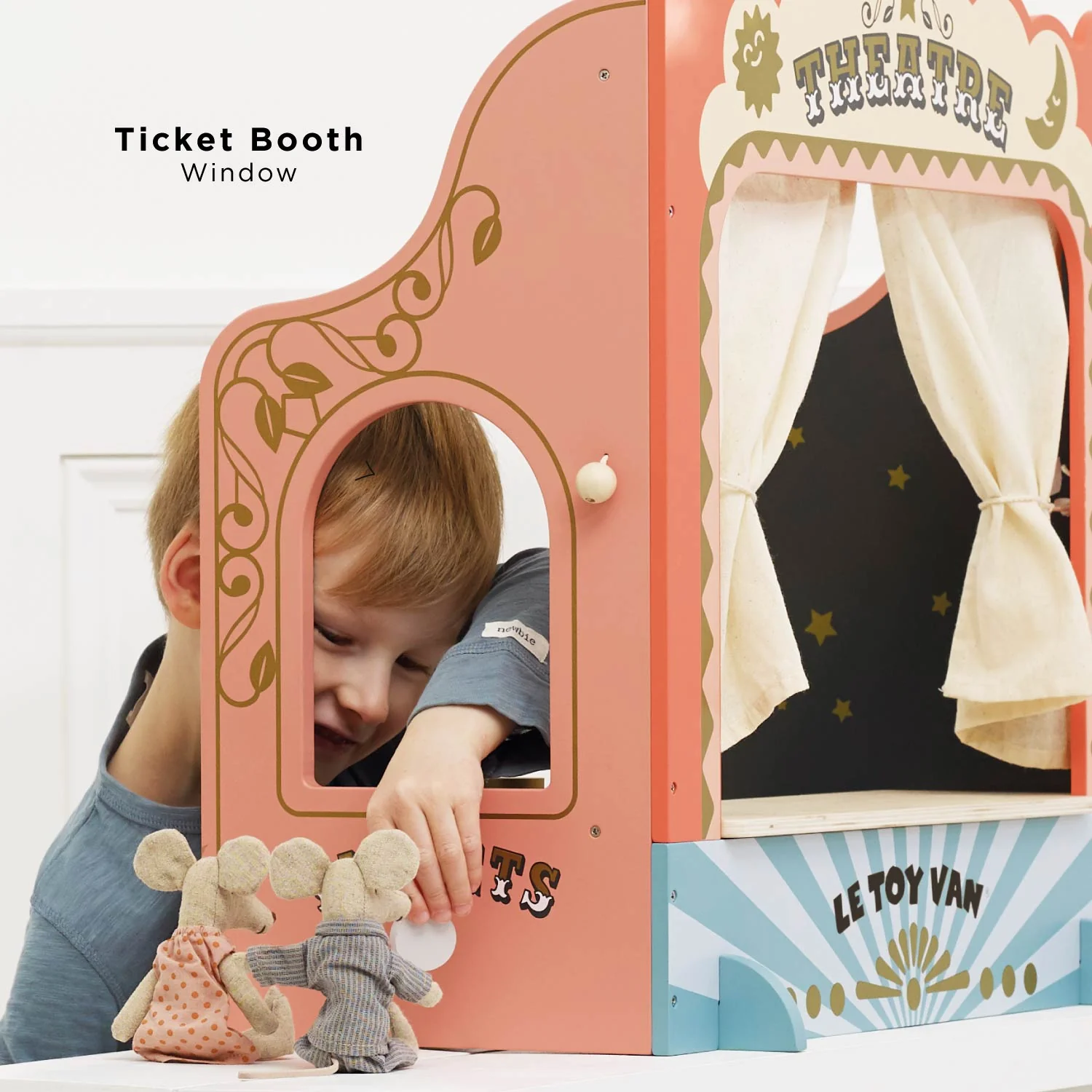 Tabletop Puppet Wooden Theatre - Image 4