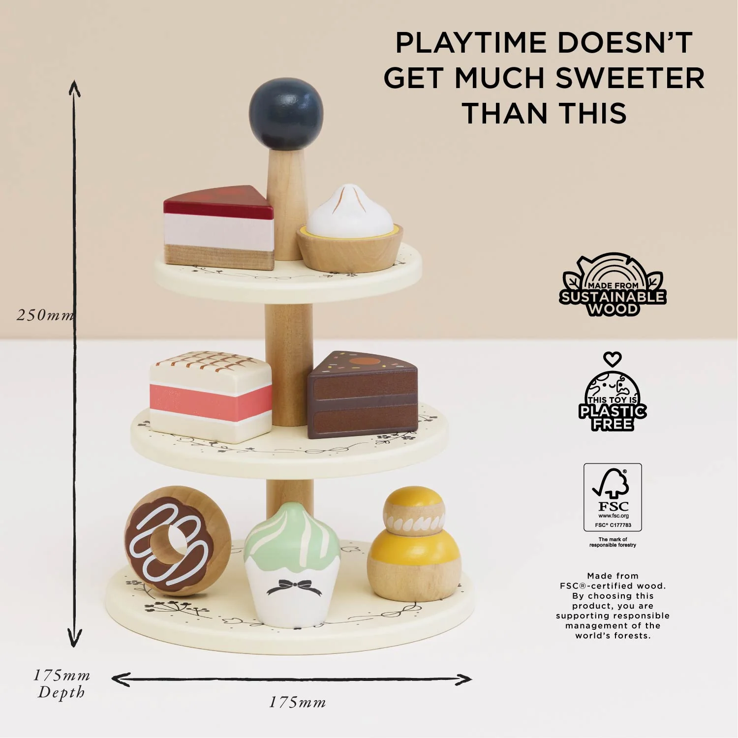 Three Tier Cake Stand - Image 4