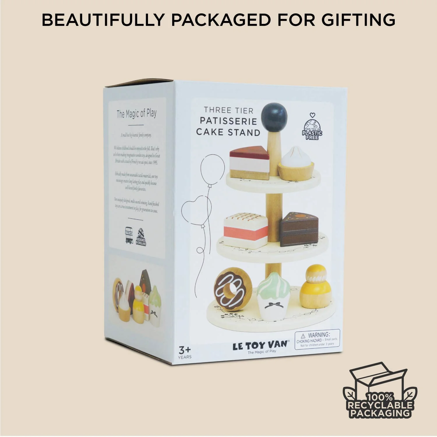 Three Tier Cake Stand - Image 7