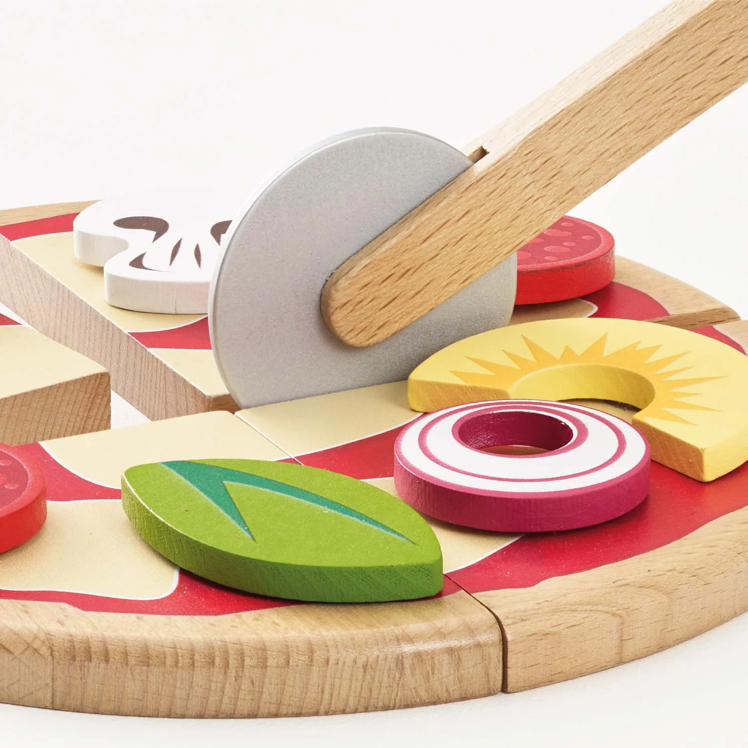 Pizza & Toppings with Slice Cutter - Image 6